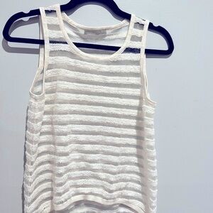 TOWNSEN | sleeveless sheer top